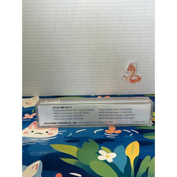 N Scale Atlas EMD SD7, Union Pacific #457, DC Version, Atlas #4512 - Picture 4 of 11